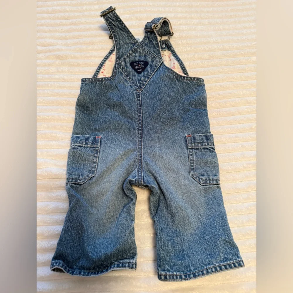 Old Navy Blue Denim Overalls